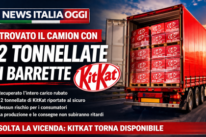 camion kitkat ritrovato dopo furto 12 tonnellate