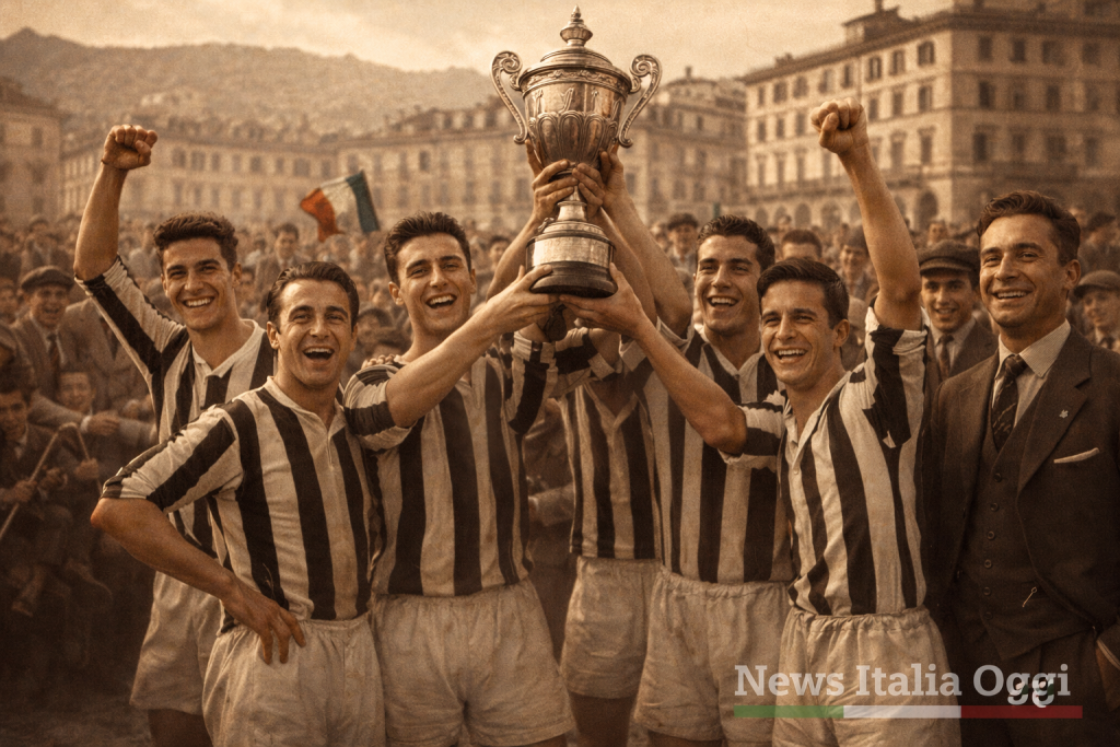 juventus anni 30 primi successi squadra storica scudetti juventus