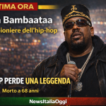 Afrika Bambaataa morto pioniere hip hop