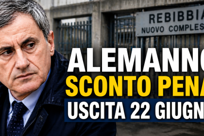 Gianni Alemanno ottiene uno sconto di pena e uscirà dal carcere il 22 giugno