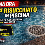 Bambino di 7 anni annegato in piscina a Suio Terme, ipotesi risucchio bocchettone