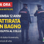 Dodicenne ferisce compagna con forbici a scuola a Pisa, carabinieri sul posto