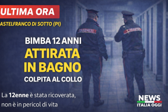Dodicenne ferisce compagna con forbici a scuola a Pisa, carabinieri sul posto