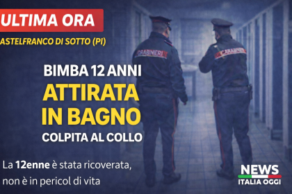 Dodicenne ferisce compagna con forbici a scuola a Pisa, carabinieri sul posto