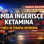 Bimba di 11 mesi ingerisce ketamina a Guidonia, ricoverata in terapia intensiva