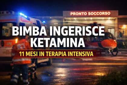 Bimba di 11 mesi ingerisce ketamina a Guidonia, ricoverata in terapia intensiva