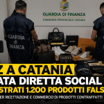 Guardia di Finanza sequestra prodotti contraffatti durante blitz a Catania