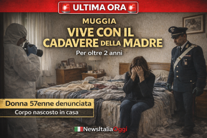Donna vive con il cadavere della madre per due anni scoperta a Muggia dai carabinieri