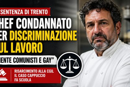 Chef condannato per discriminazione sul lavoro dal tribunale di Trento