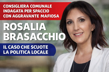 Rosalia Brasacchio consigliera comunale indagata per spaccio con aggravante mafiosa