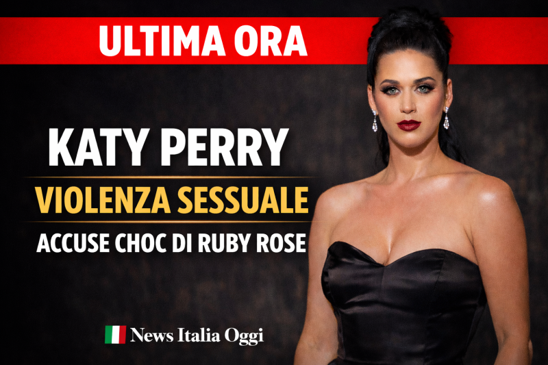 Katy Perry indagata per violenza sessuale dopo le accuse dell’attrice Ruby Rose