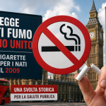 Legge anti fumo nel Regno Unito con divieto di sigarette a vita per i nati dopo il 2009
