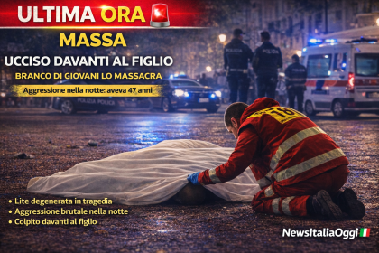 Aggressione a Massa, 47enne morto dopo pestaggio del branco in centro