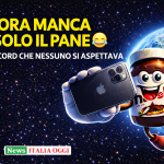 barattolo Nutella nello spazio capsula Orion missione Artemis II NASA