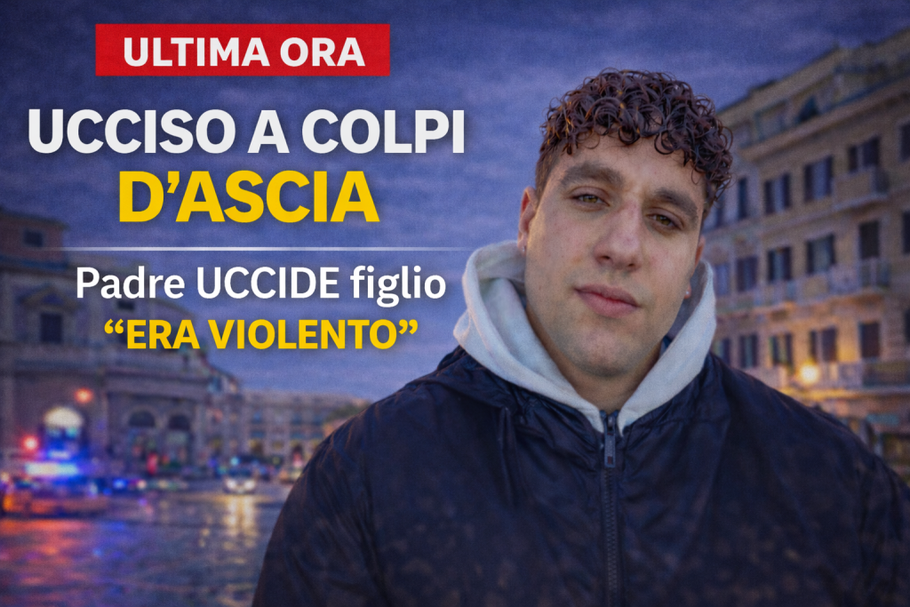 Omicidio familiare a Vasto, padre uccide il figlio a colpi d’ascia