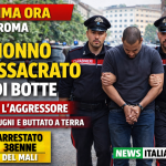 Carabinieri arrestano un uomo dopo una rapina violenta ai danni di un anziano a Roma Tor Sapienza