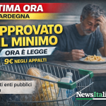 Sardegna approva salario minimo da 9 euro negli appalti pubblici