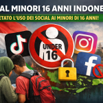 social minori 16 anni Indonesia divieto social network TikTok Instagram Facebook