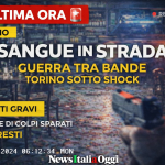 Sparatoria a Torino in un bar di corso Francia con polizia e arresti dopo agguato tra bande