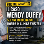 Wendy Duffy caso suicidio assistito clinica Pegasos Svizzera