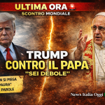 Trump contro il Papa Leone XIV durante uno scontro politico tra Stati Uniti e Vaticano