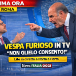 Bruno Vespa contro Giuseppe Provenzano durante Porta a Porta, scontro in diretta tv