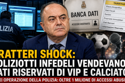 Gratteri e maxi operazione contro poliziotti infedeli