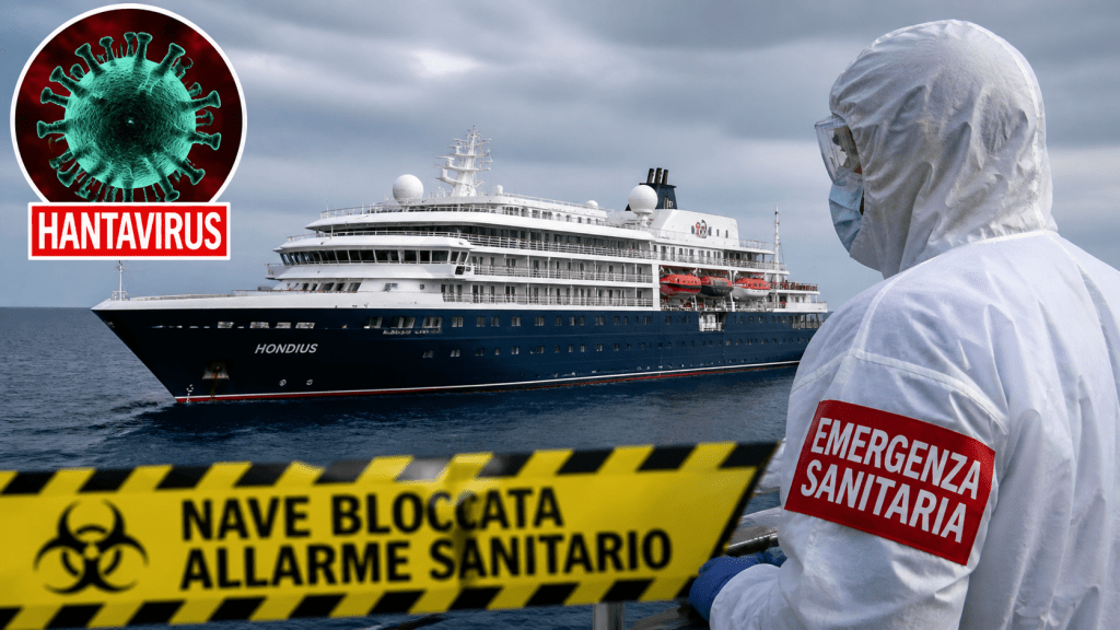 Nave da crociera bloccata al largo con emergenza sanitaria per sospetto hantavirus