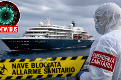 Nave da crociera bloccata al largo con emergenza sanitaria per sospetto hantavirus