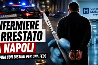 Infermiere arrestato a Napoli per rapina con bisturi, intervento dei carabinieri