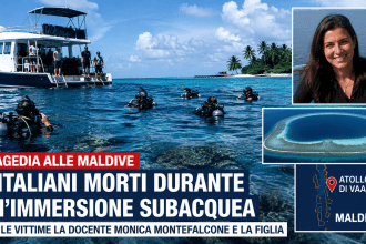 Tragedia alle Maldive durante un’immersione subacquea: cinque italiani morti nell’atollo di Vaavu