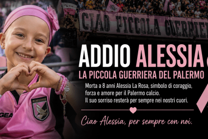 Alessia La Rosa, la bambina tifosa del Palermo scomparsa a 8 anni dopo una lunga malattia