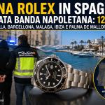 Polizia italiana e spagnola durante l’operazione contro la banda delle rapine Rolex tra Napoli e Spagna