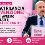 Evento sulla prevenzione sanitaria con intervento istituzionale durante la Race for the Cure 2026
