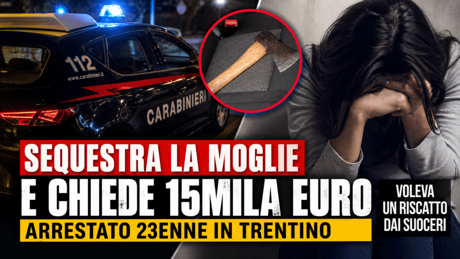 Carabinieri intervengono a Bedollo dopo il sequestro di una giovane donna da parte del marito