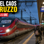 Frecciarossa fermo a Montesilvano con passeggeri in attesa per ritardi fino a 6 ore sulla linea ferroviaria in Abruzzo